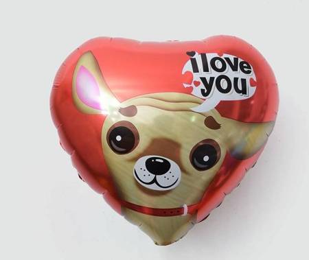 Foil Balloon "I Love You" 18" (45cm.)